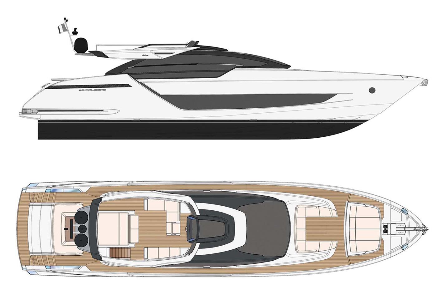 2024 RIVA 88' FOLGORE 